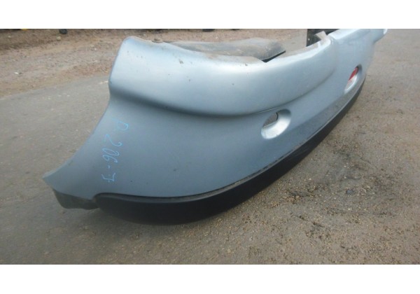 Бампер задній PEUGEOT 206, купе, 98-09р.